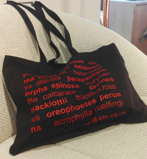 Cotton Bag with scientific names